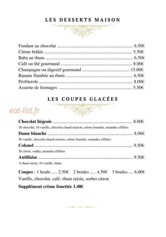 La Casa Grill — carte page 3