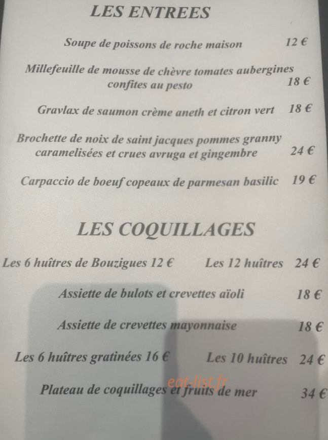 La Madragde — carte page 1