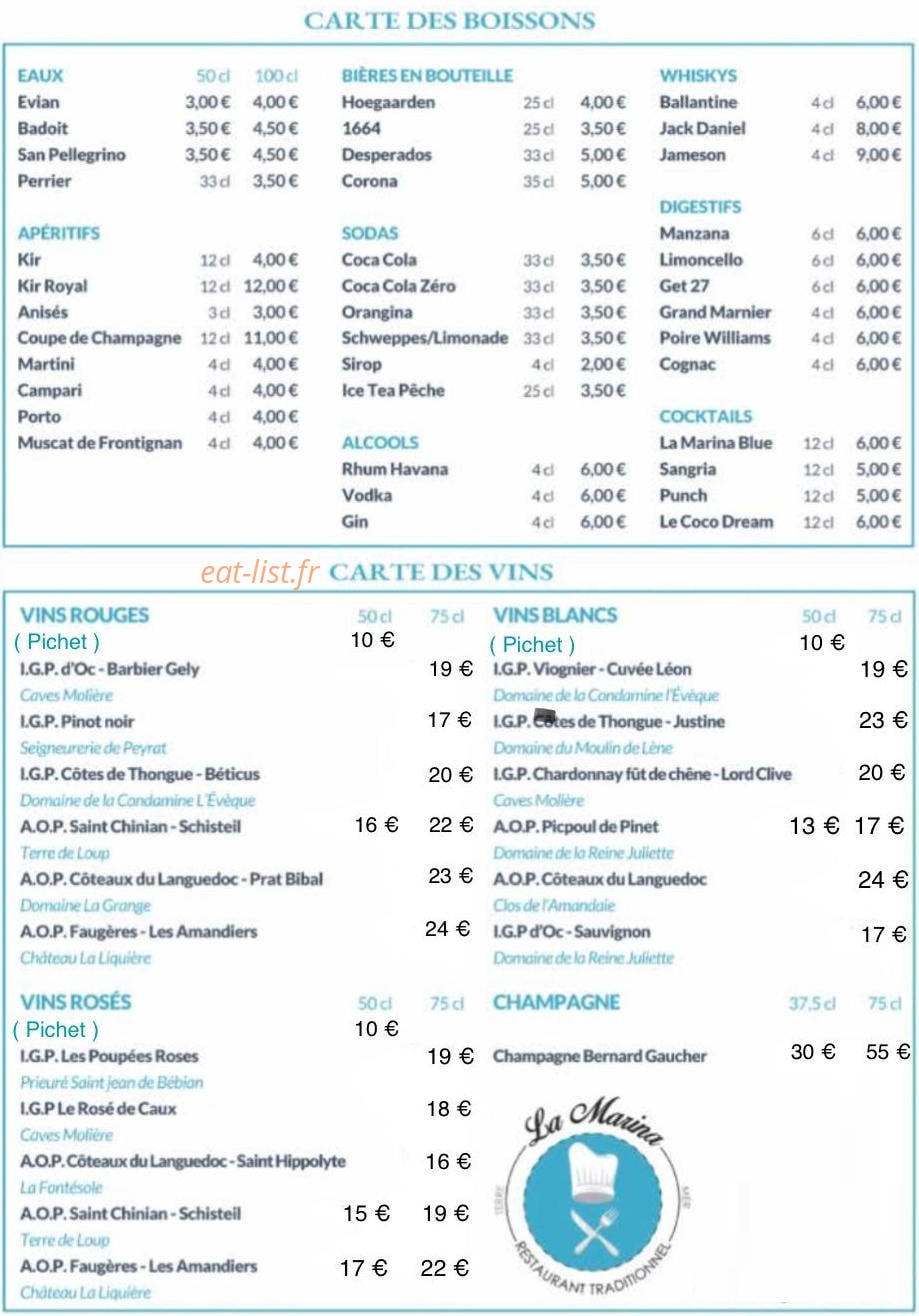 La Marina — carte page 2