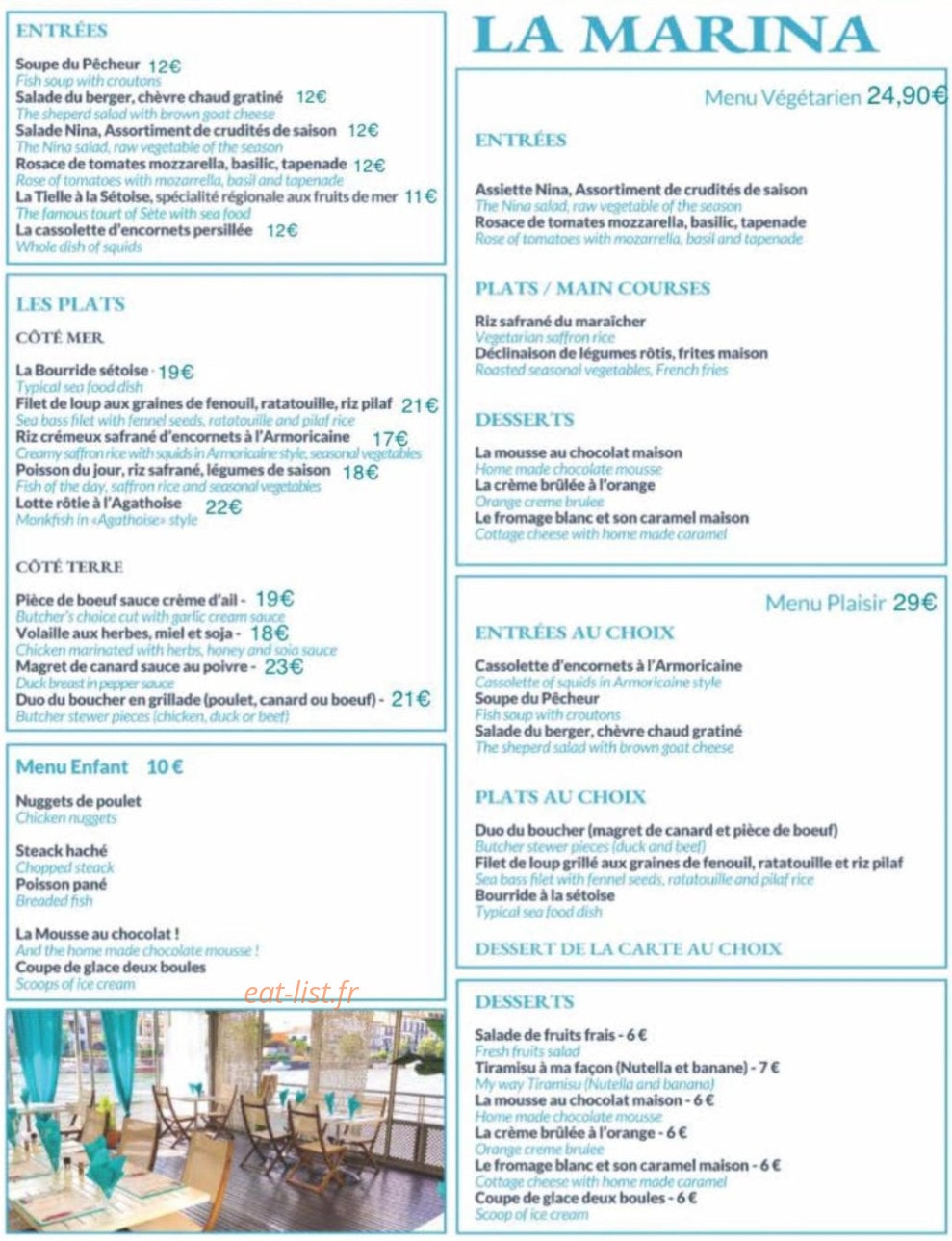 La Marina — carte page 1