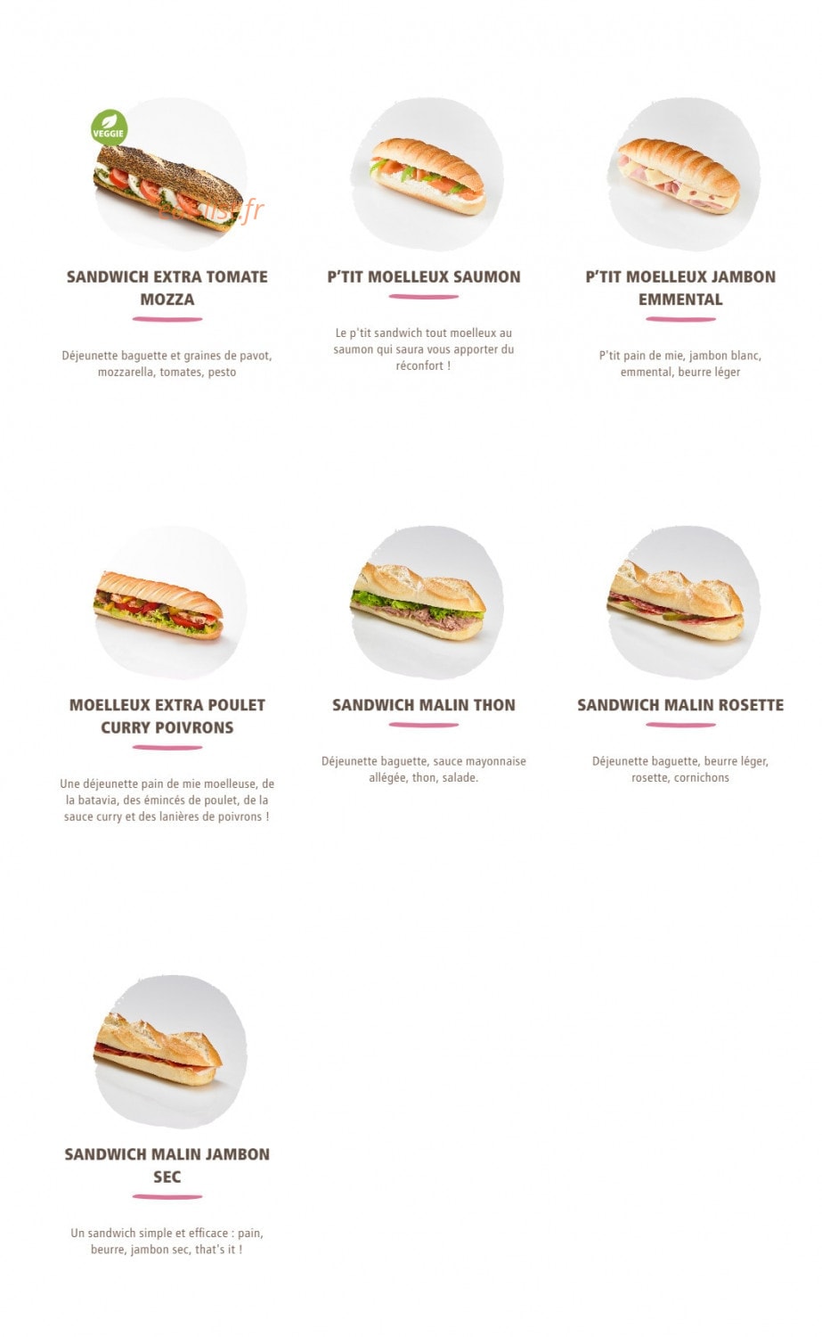 La Mie Câline — carte page 7