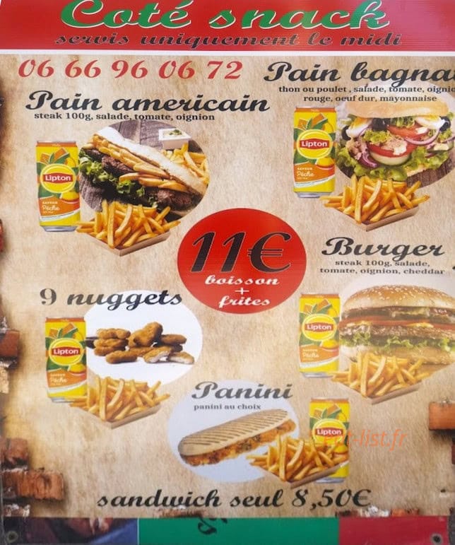 La pizzeria au feu de bois — carte page 2