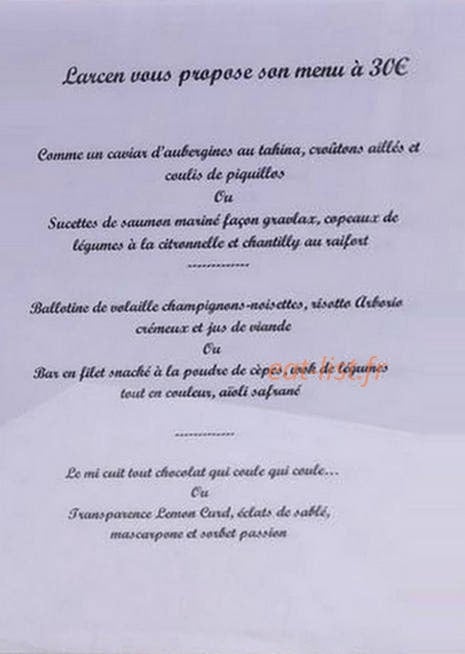 Larcen La suite — carte page 2