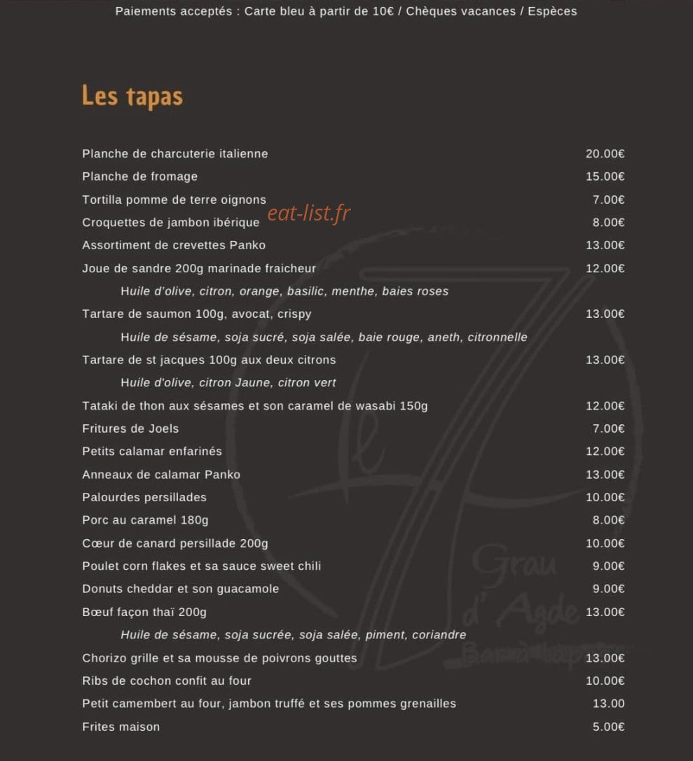Le 7 — carte page 1