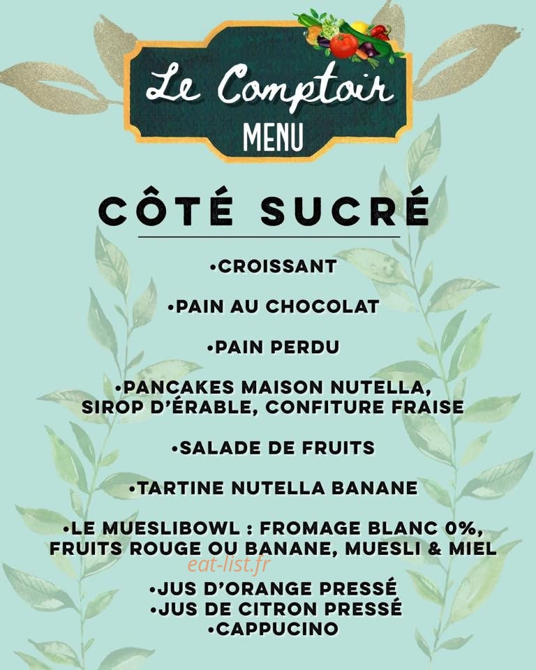 Le Komptoir45 — carte page 2
