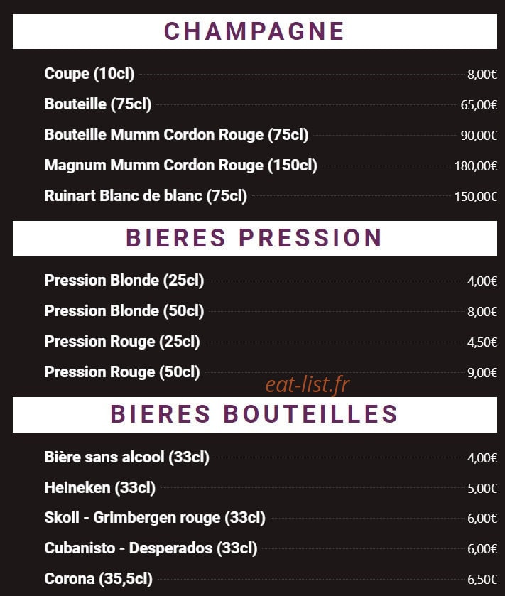 Le Look — carte page 1