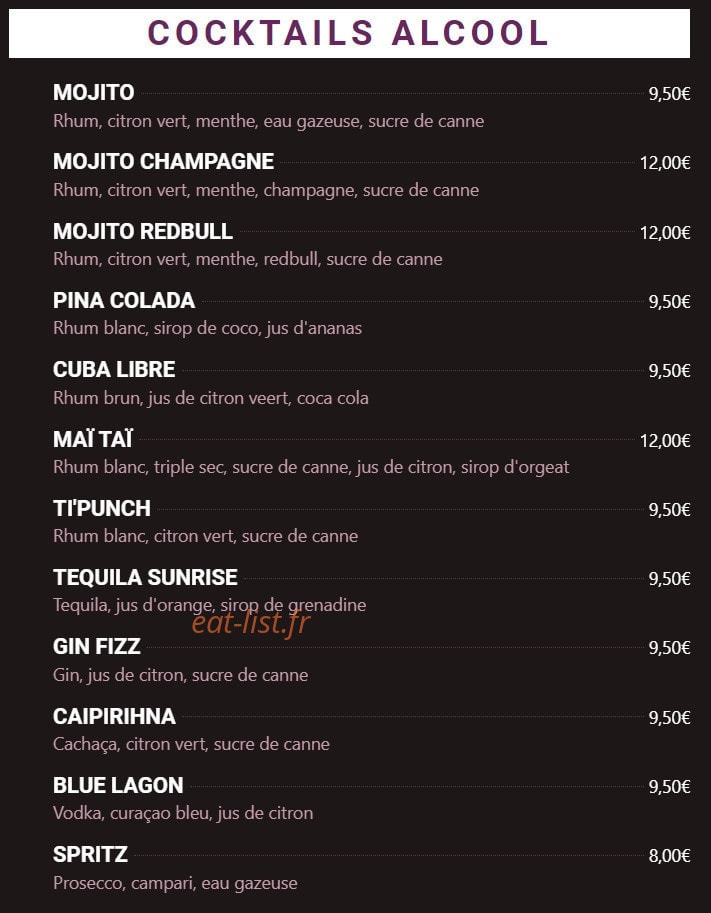 Le Look — carte page 4