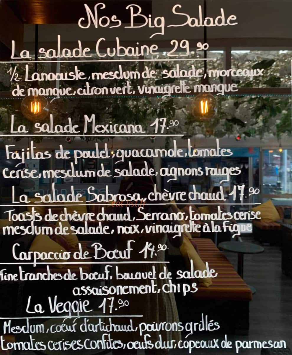 Le Patio — carte page 3