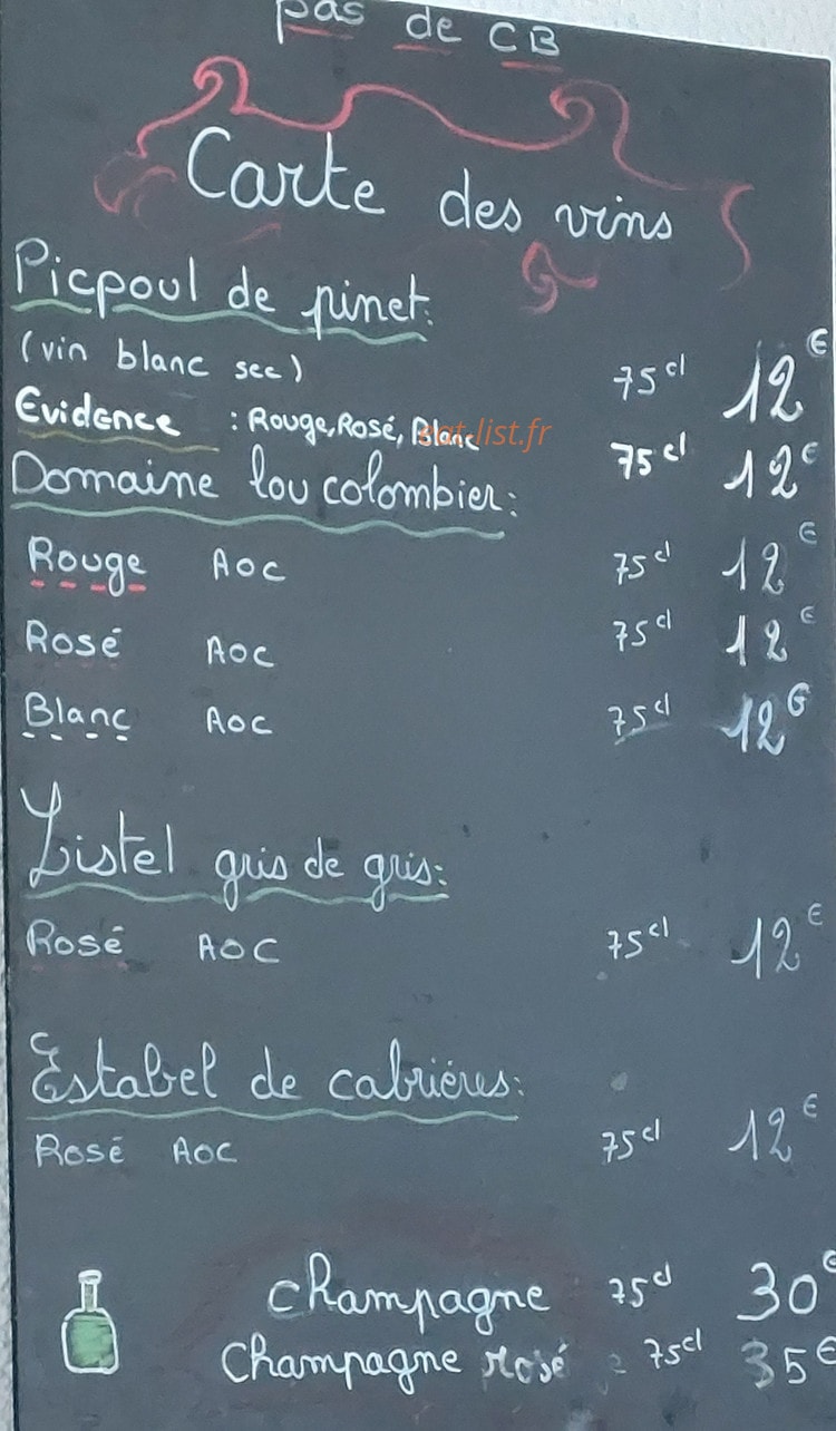 Le Pêcheur — carte page 2