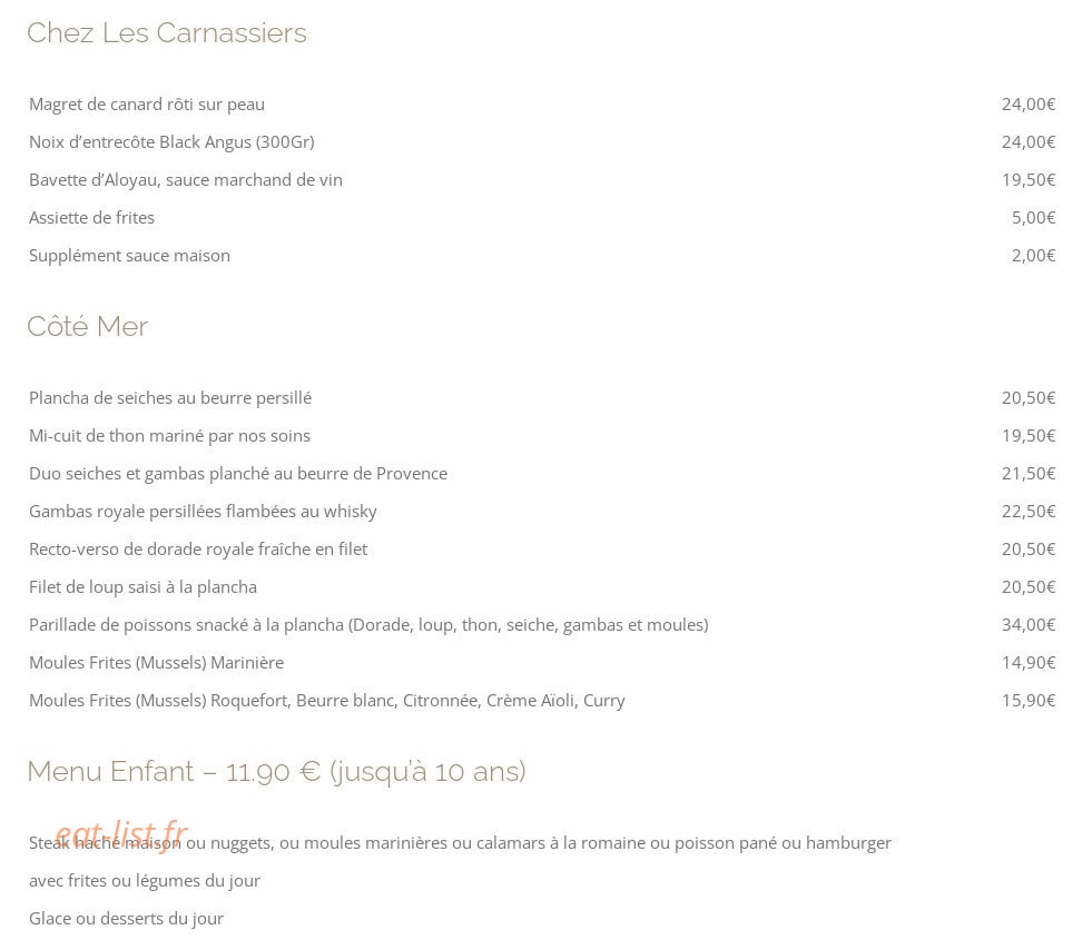 Le Ponton — carte page 3