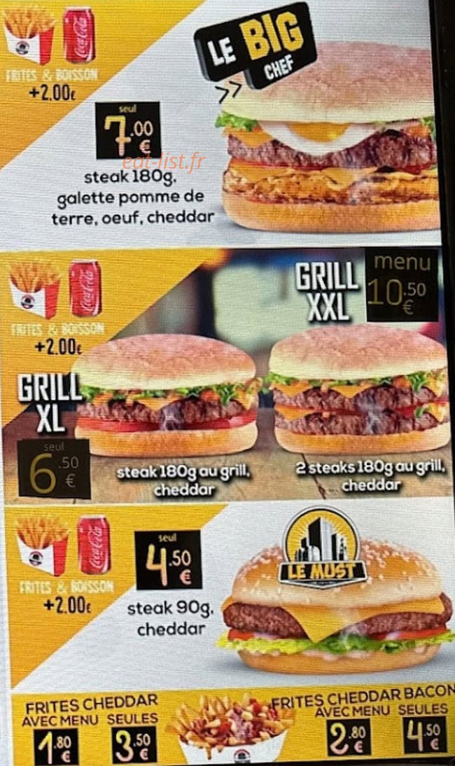 Le Tasty — carte page 3