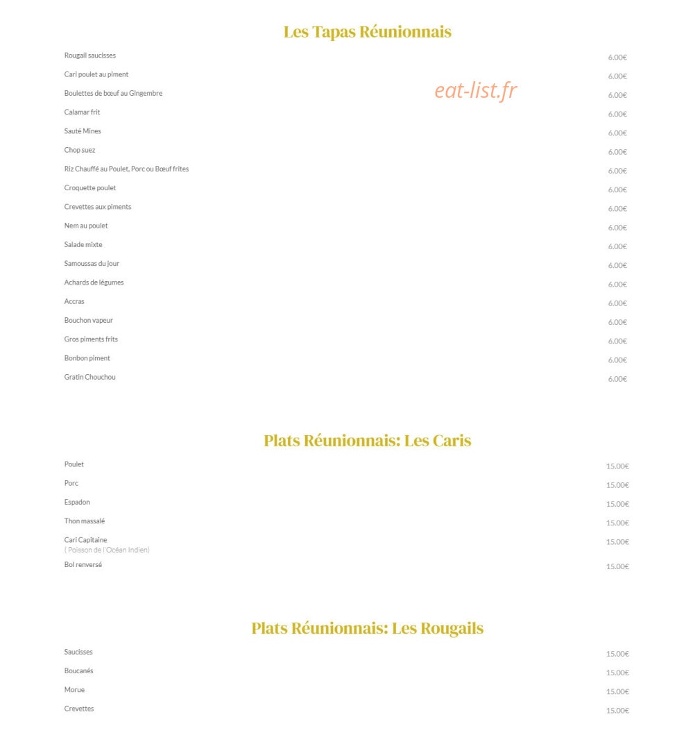 Ô Phil d'Elo 974 — carte page 1