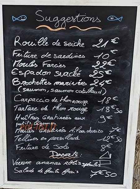 Poissonnerie du fort — carte page 1