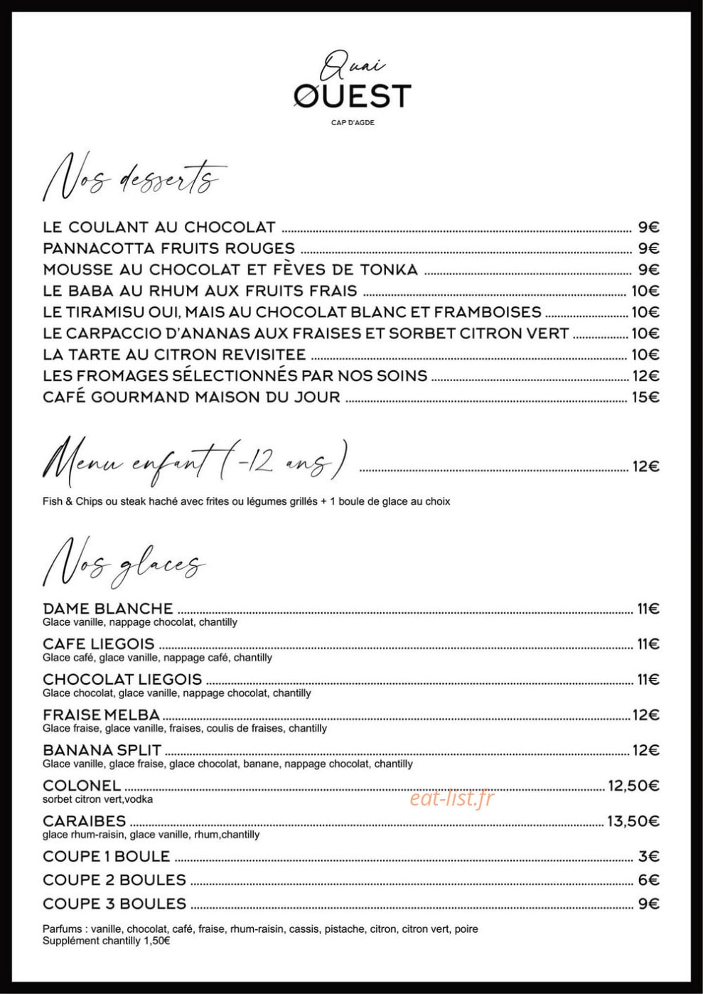 Quai Ouest — carte page 4