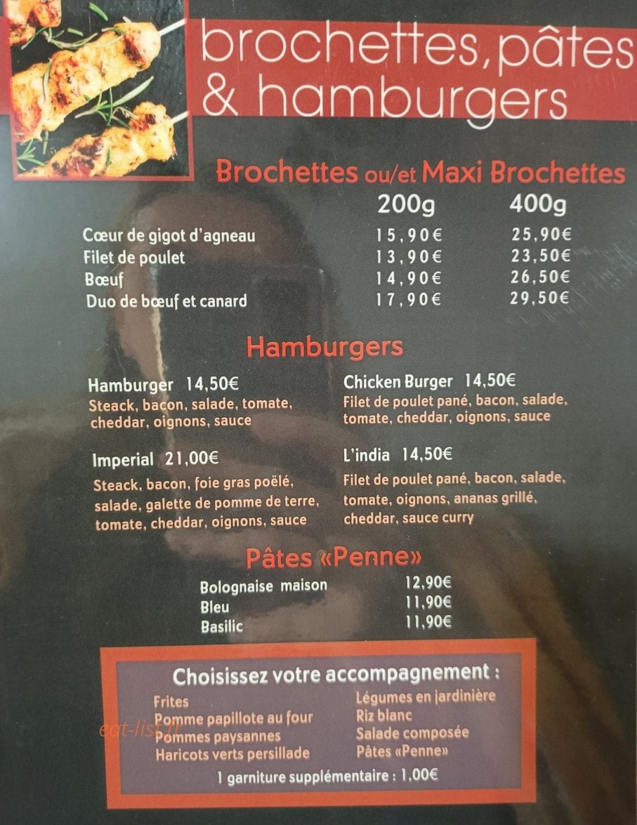 Rhum Steak Home — carte page 3