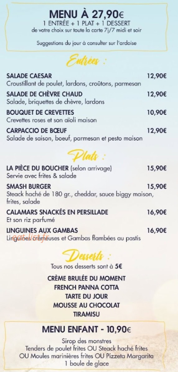 Roquille Beach — carte page 1