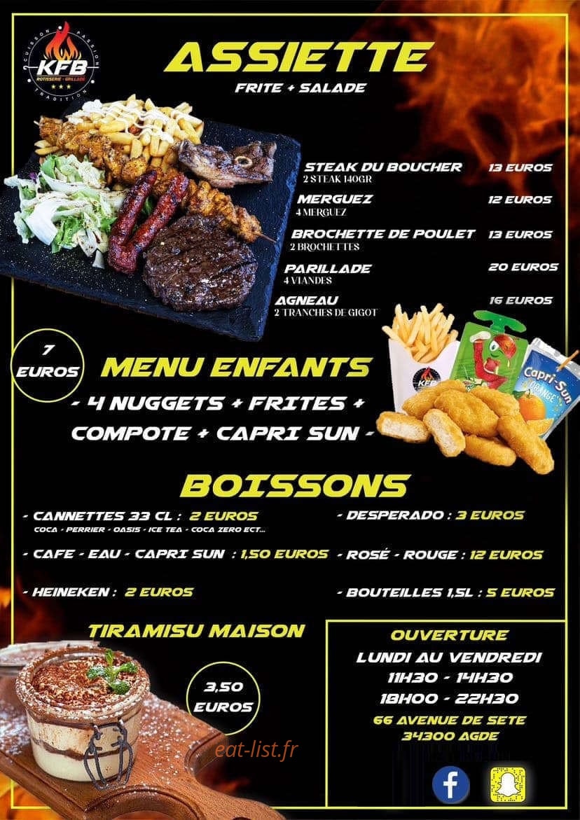 Snack kfb — carte page 3