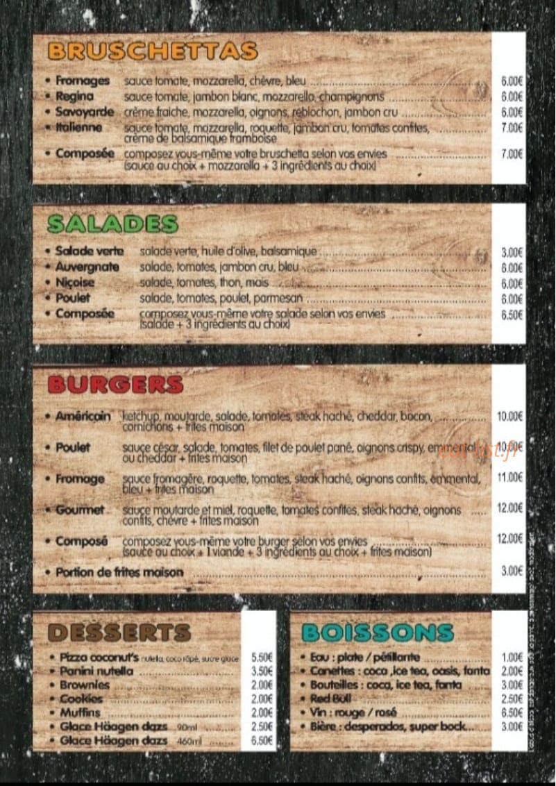 Sunset Avenue — carte page 3