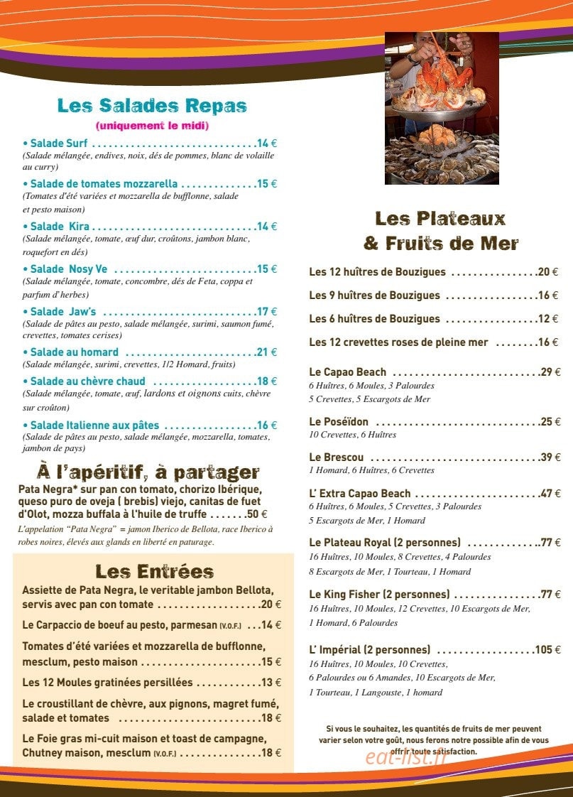 Capaô Beach — carte page 2