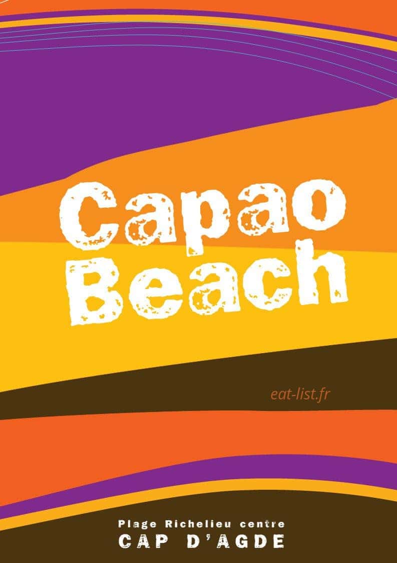 Capaô Beach — carte page 1