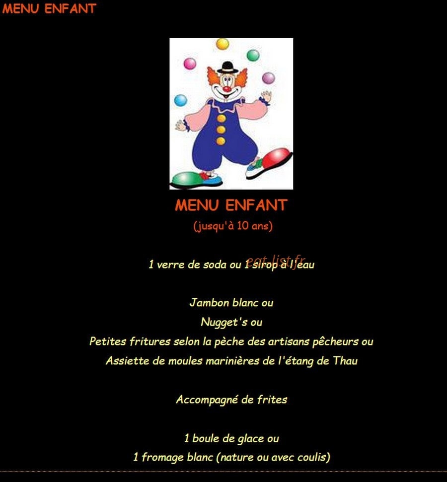 Chez Steph — carte page 14