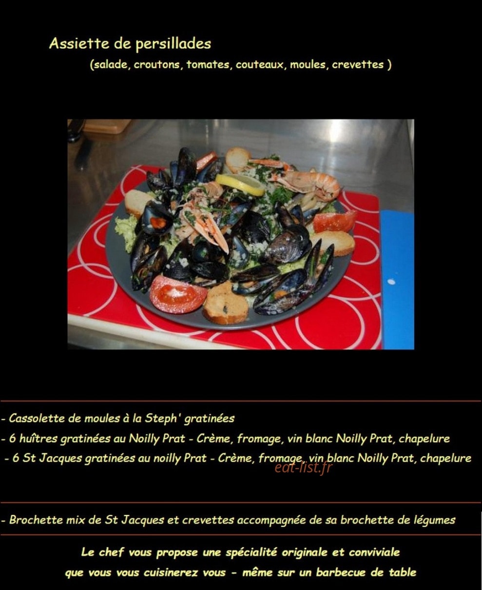 Chez Steph — carte page 10