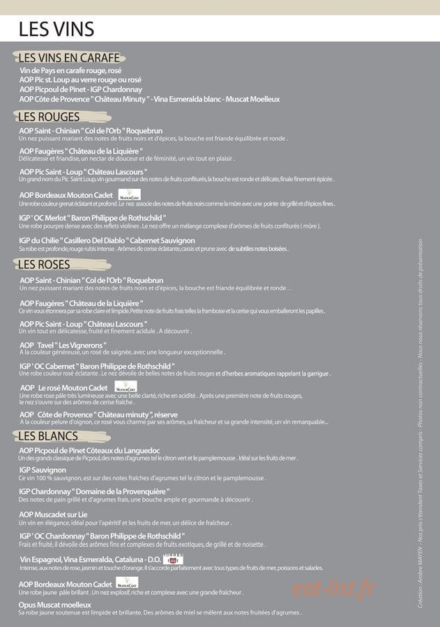 L'Arlequin — carte page 8