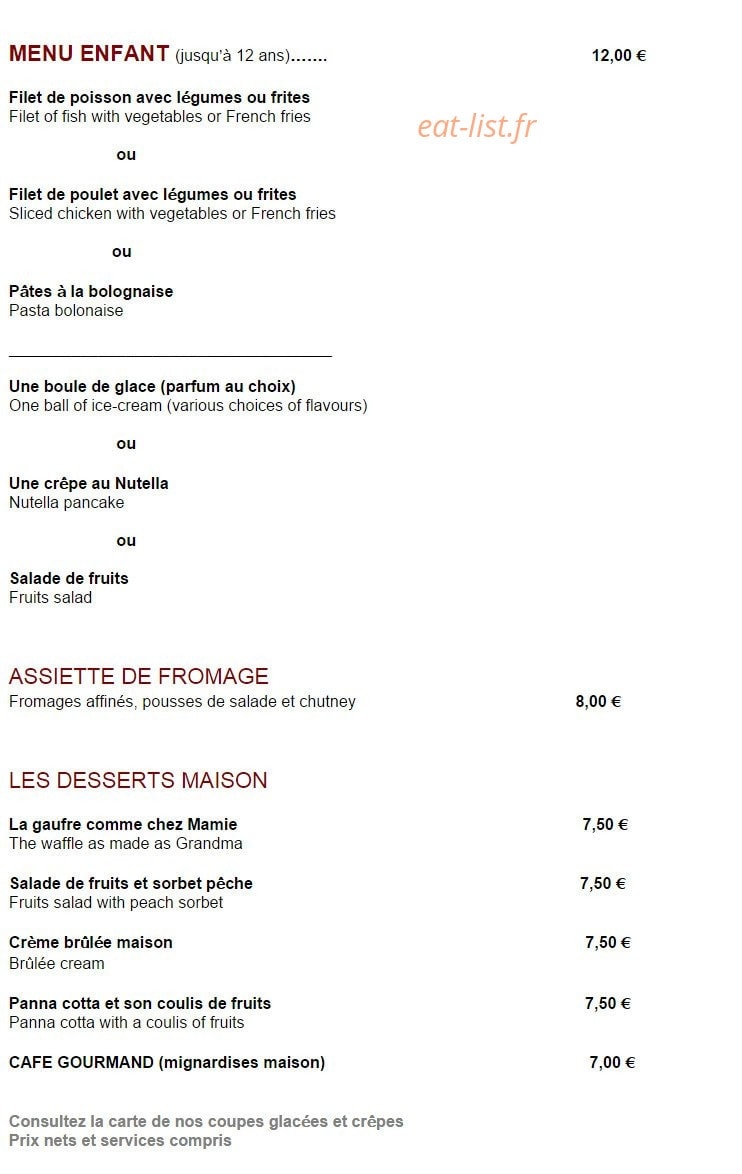 L'Infini — carte page 5