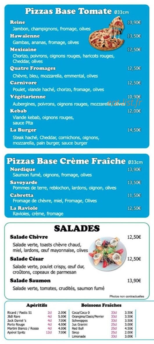 Le Hamac — carte page 1