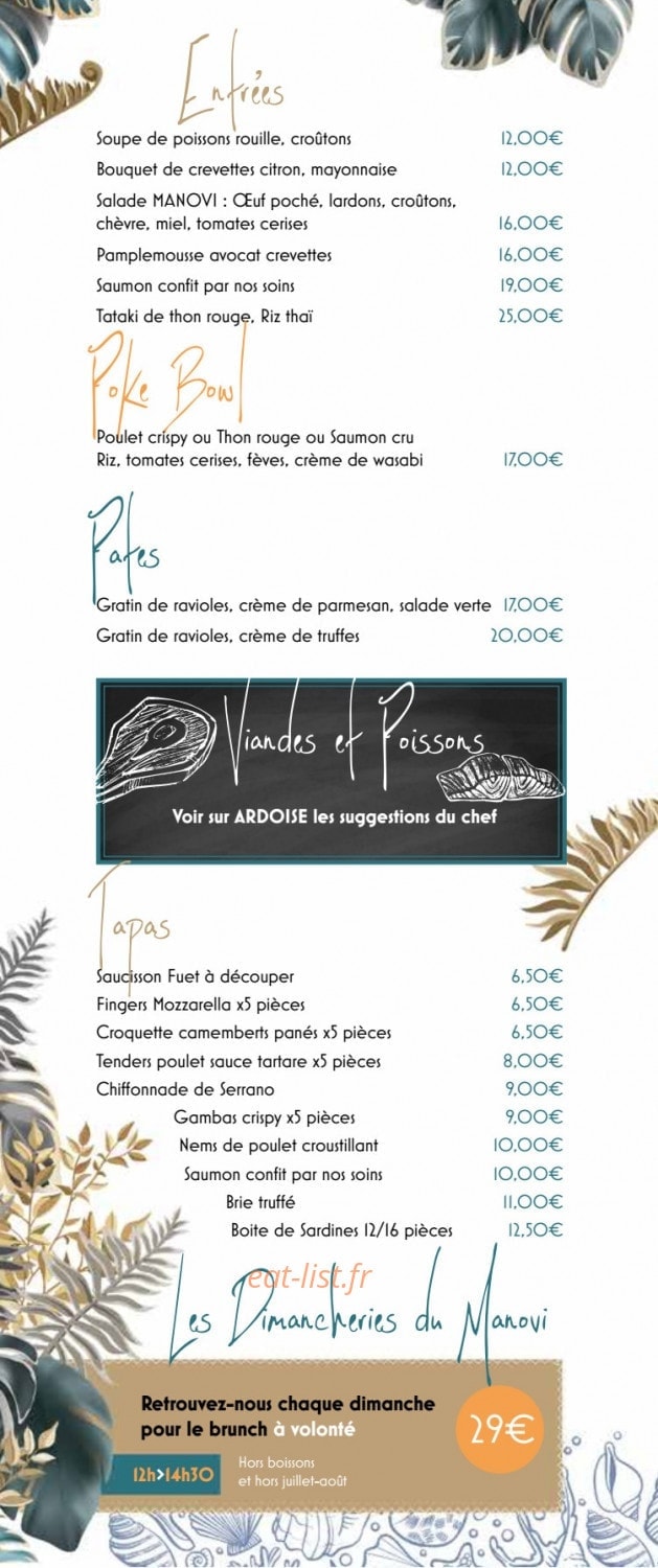 Manovi Plage — carte page 2