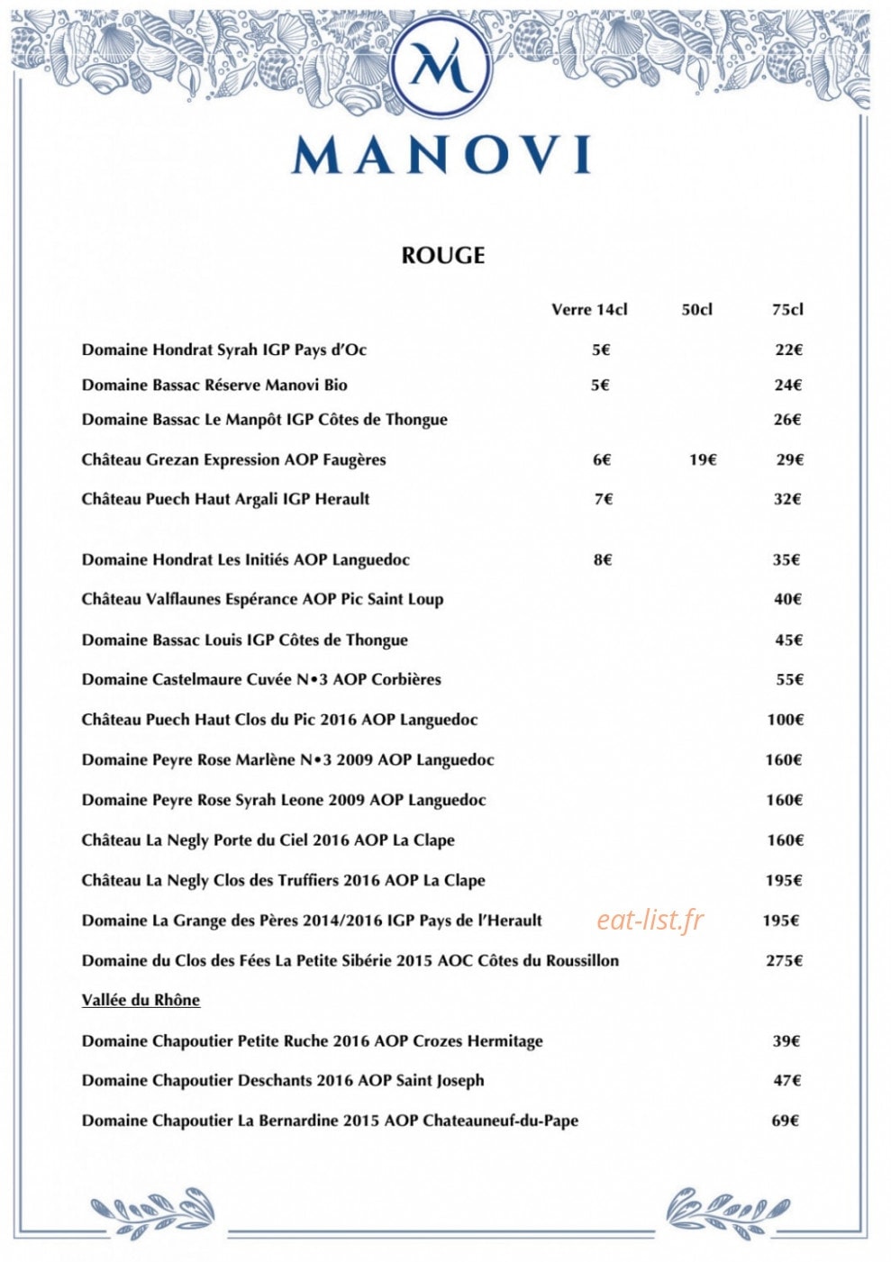 Manovi Plage — carte page 5