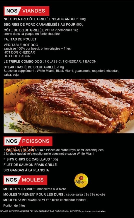 Miami Prime — carte page 5