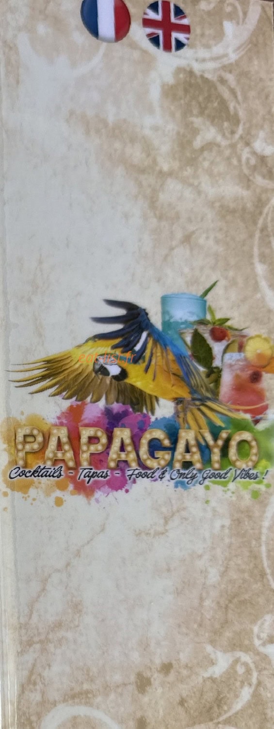 Papagayo — carte page 1