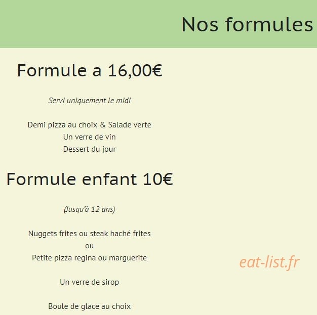 Le Provence — carte page 2