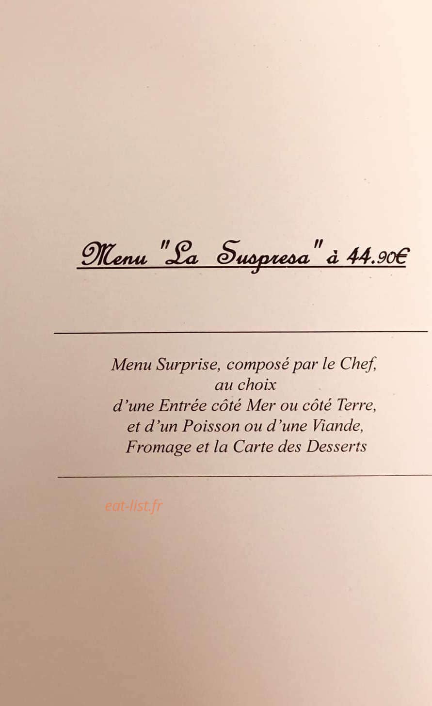 Auberge de la croisade — carte page 4