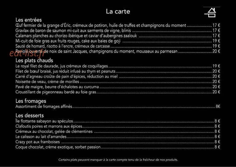 La Tour — carte page 1