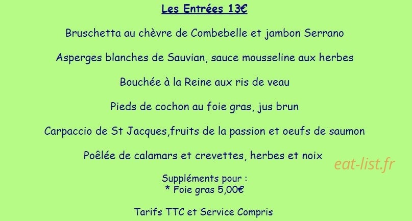 La Tour Sarrasine — carte page 2