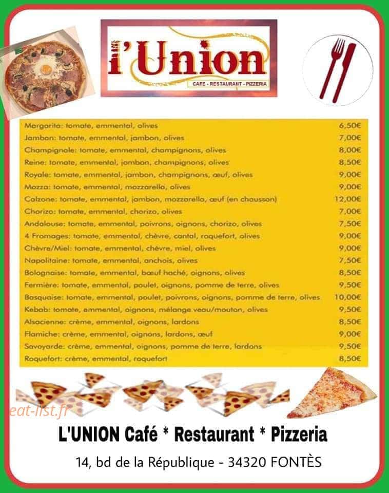L'Union — carte page 1