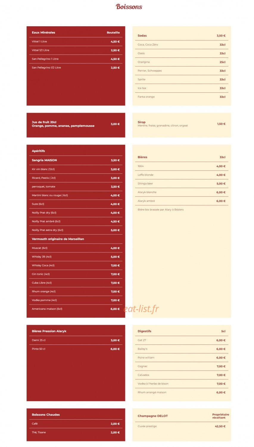 L'éventail — carte page 12