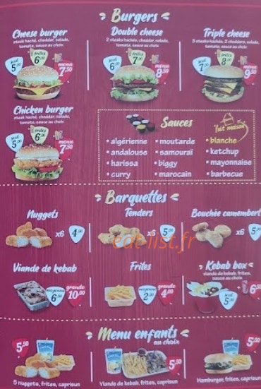 Bodrum kebab — carte page 3