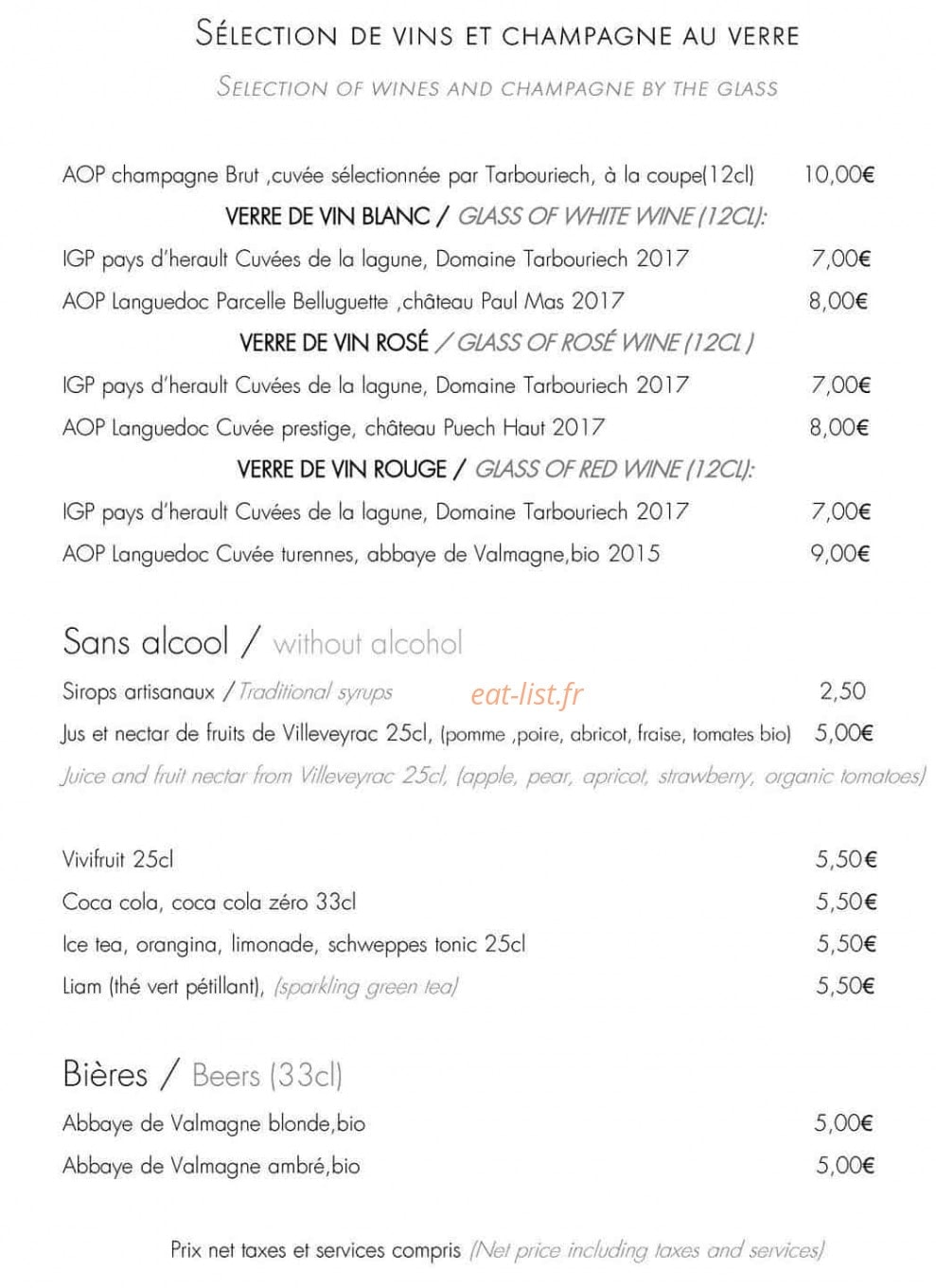 La Folie Tarbouriech — carte page 3