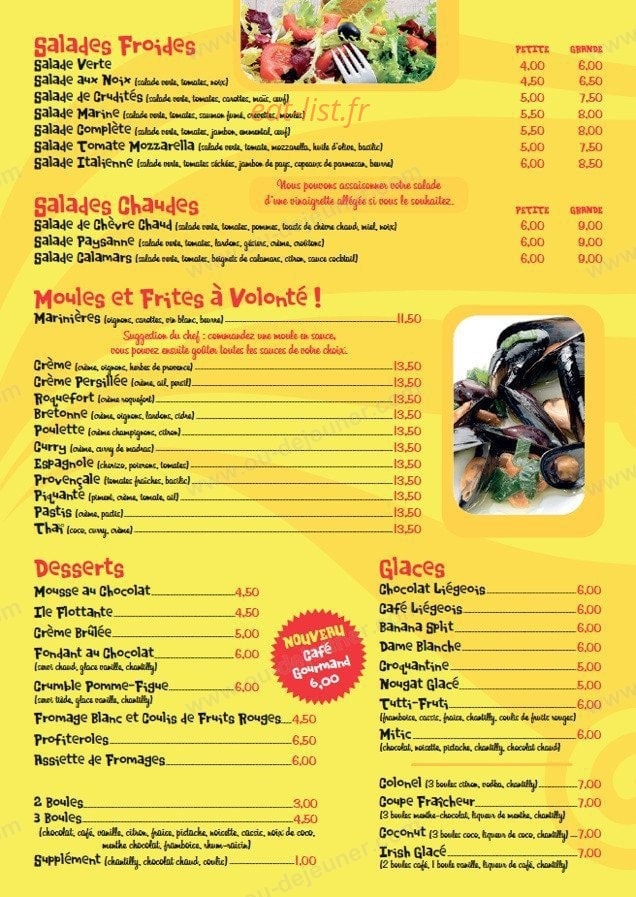 La moule en fete — carte page 3