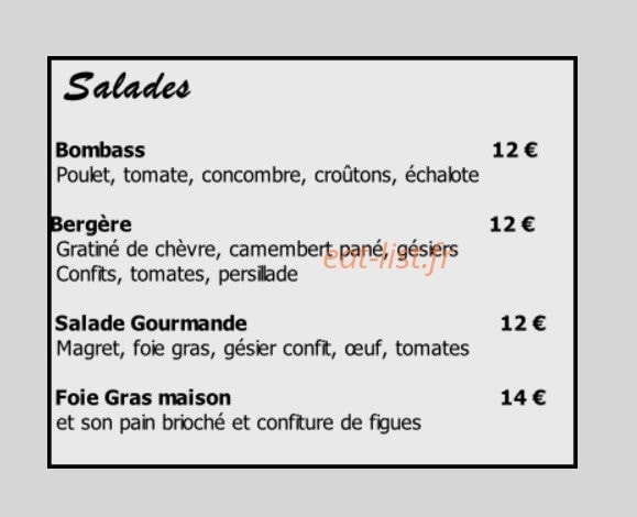 Le chalut — carte page 3