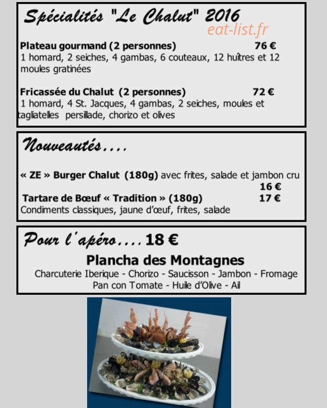 Le chalut — carte page 2