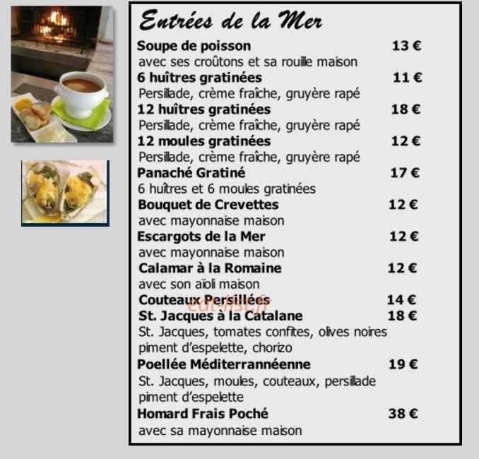 Le chalut — carte page 7
