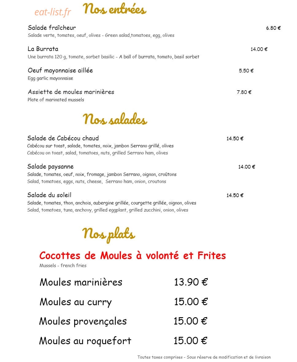 Le Crusoé — carte page 2