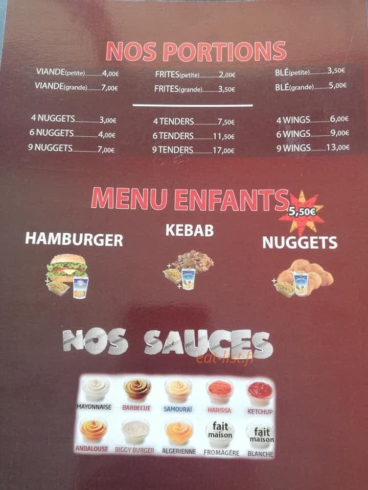 Kebab Time — carte page 4