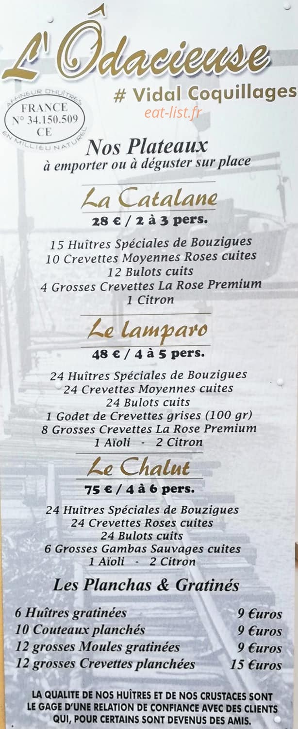 L'Ôdacieuse — carte page 1