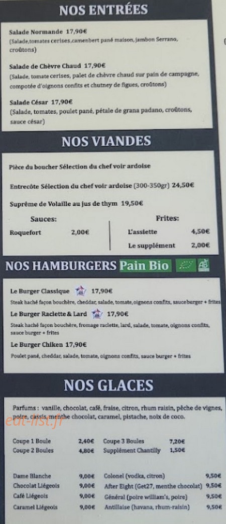 Le Dali — carte page 1