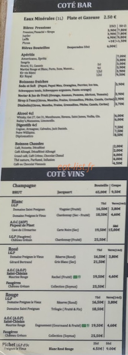 Le Dali — carte page 4